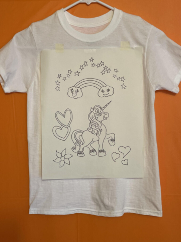Two Rainbow Clouds Two Rainbow Clouds Outline Design for children to paint